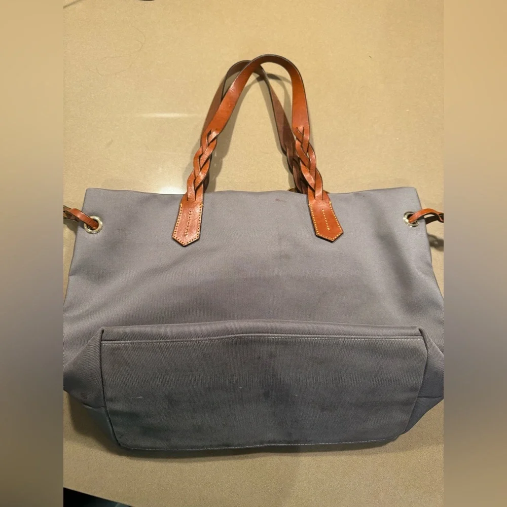 Dooney & Bourke Nylon Tote GREY - Picture 3 of 5